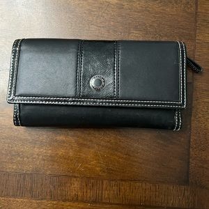 Coach black wallet